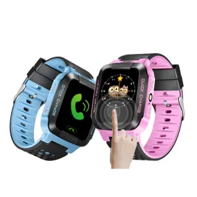 1.44" HD Touch Screen Color Display Kids Smart Watch For IOS Android with Flashlight