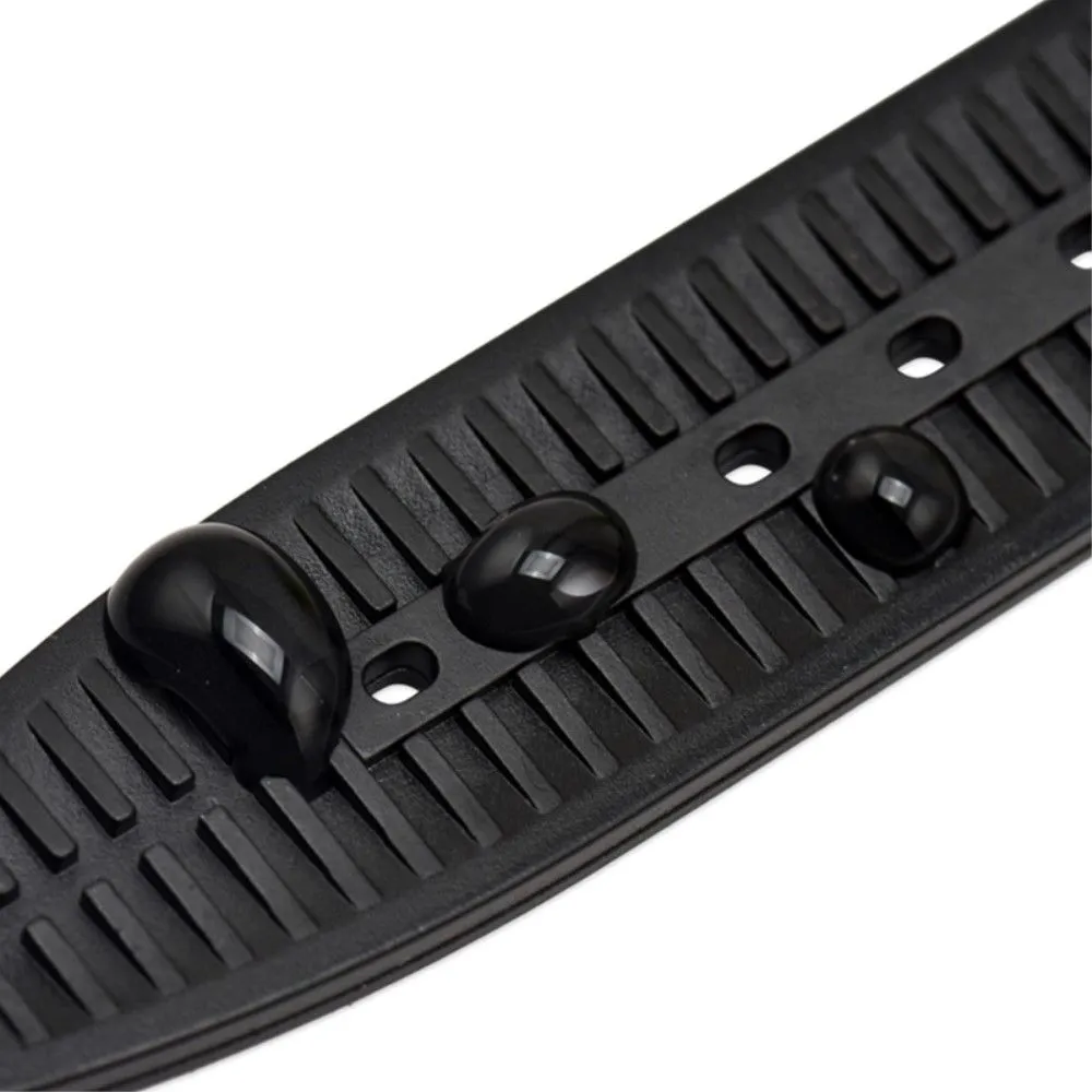 17mm Universal stripe printed silicone watch strap - Cartoon Lines