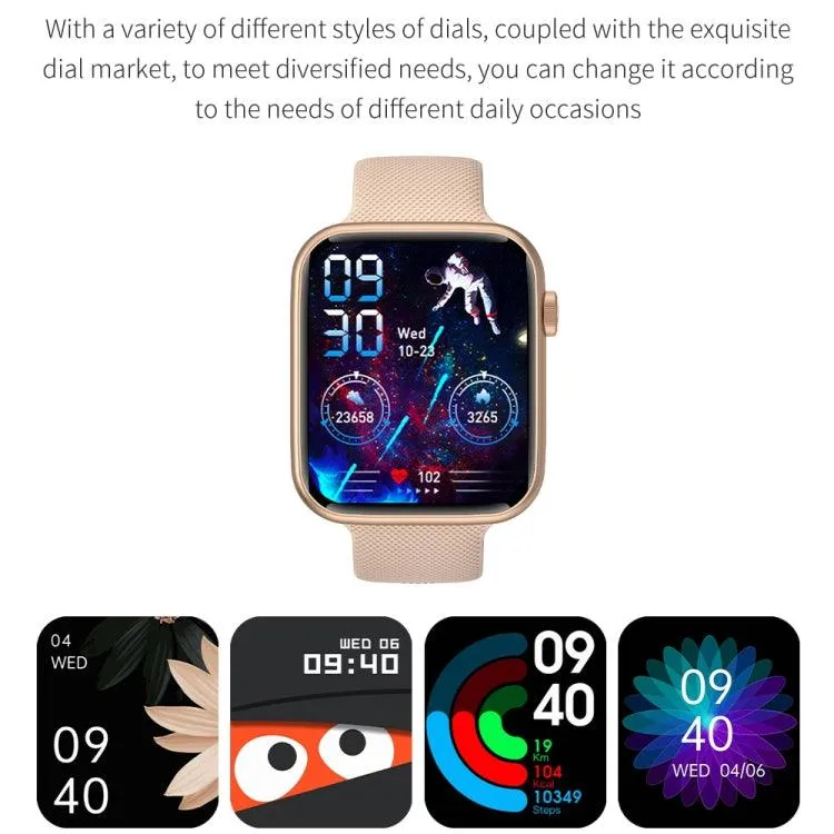 1.85-Inch IP67 Waterproof Smart Watch with Bluetooth Calling and Comprehensive Health Monitoring