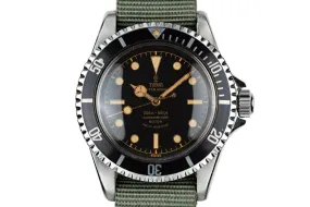 1963 Tudor Gilt Submariner 7928 with Pointed Crown Guard Case