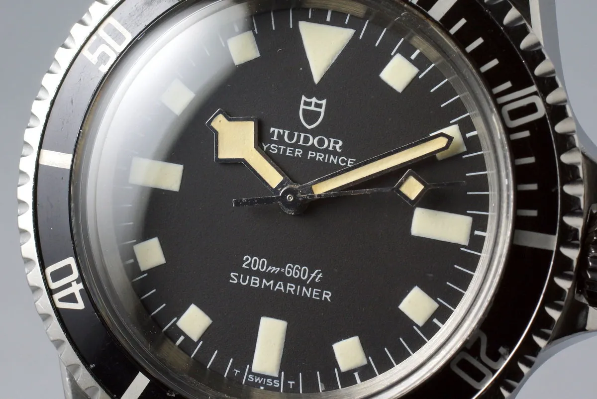 1972 Tudor Submariner 7016/0 Black Snowflake