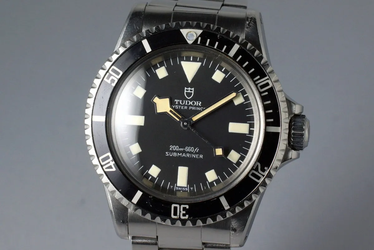 1972 Tudor Submariner 7016/0 Black Snowflake