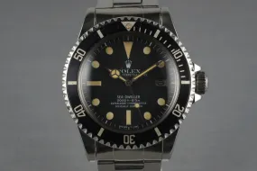 1979 Rolex Sea Dweller 1665 with Mark 1 Dial