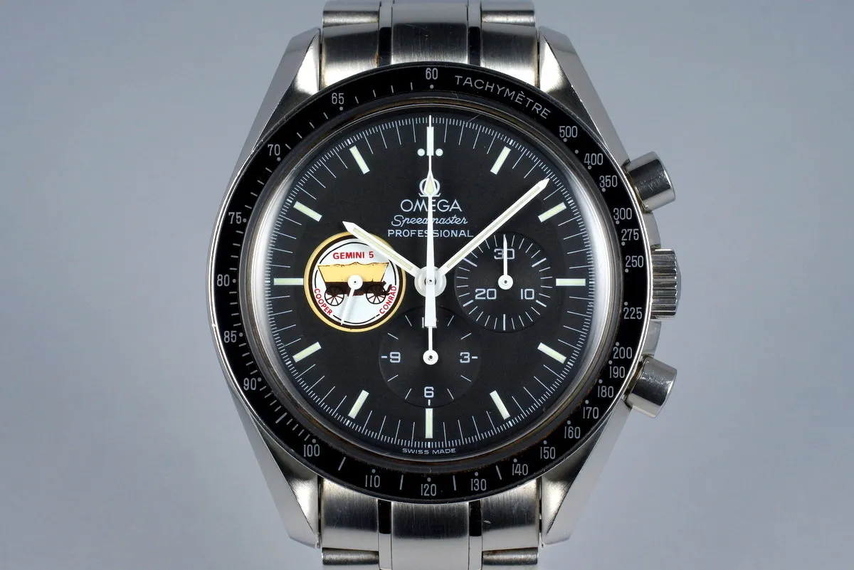 1997 Omega Speedmaster Gemini V 3597.03 Missions Series