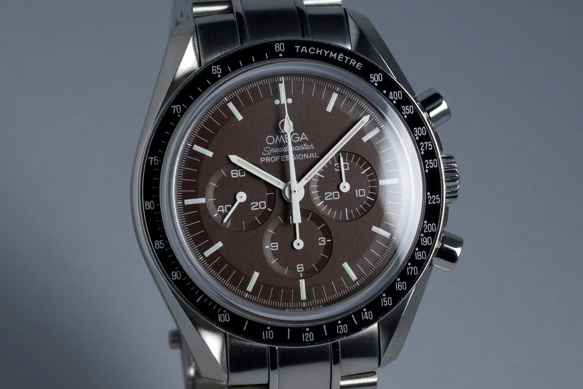 2000’s Omega Speedmaster Moonwatch 311.30.42.30.13.001 Brown Dial