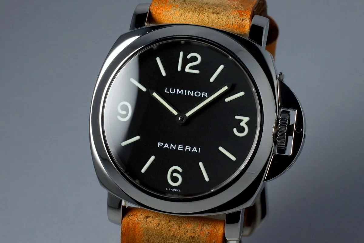 2003 Panerai PAM 112 Luminor with Service Box and Papers