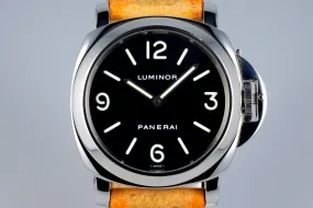 2003 Panerai PAM 112 Luminor with Service Box and Papers