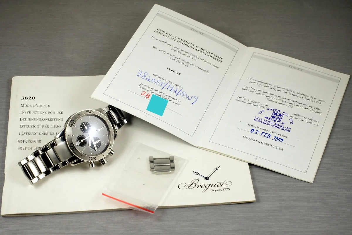 2006 Breguet Chronograph 3820