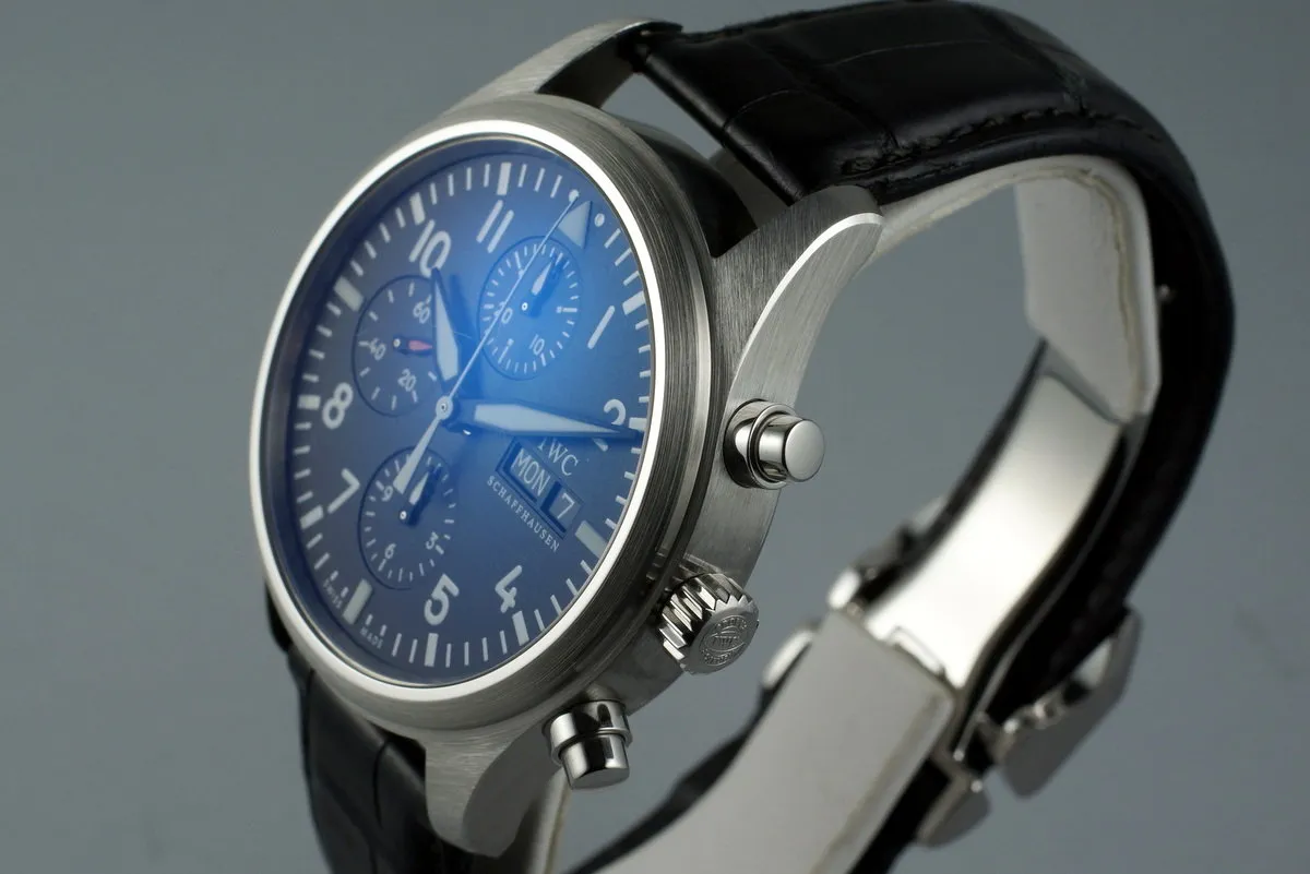 2009 IWC Pilot’s Chronograph IW371701 with Box and Papers