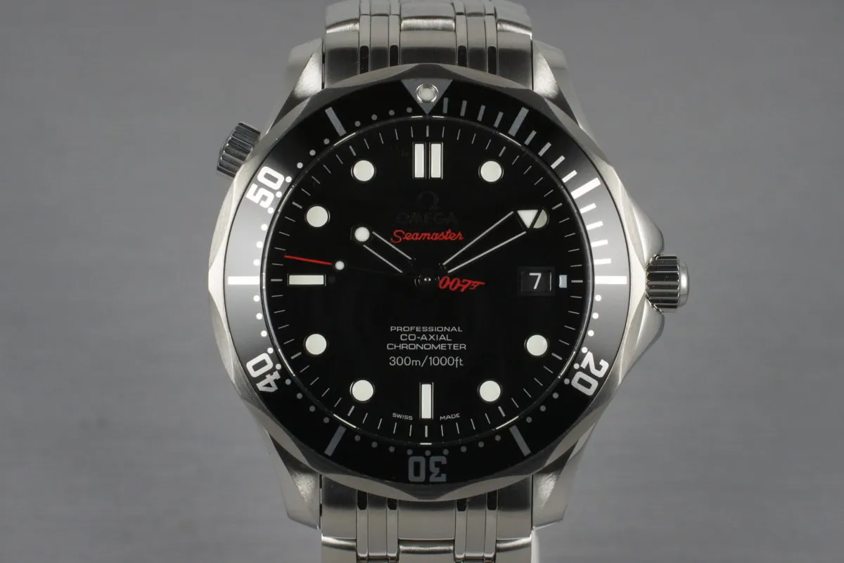 2011 Omega Seamaster Limited Edition James Bond 212.30.41.20.01.001 with Box and Papers