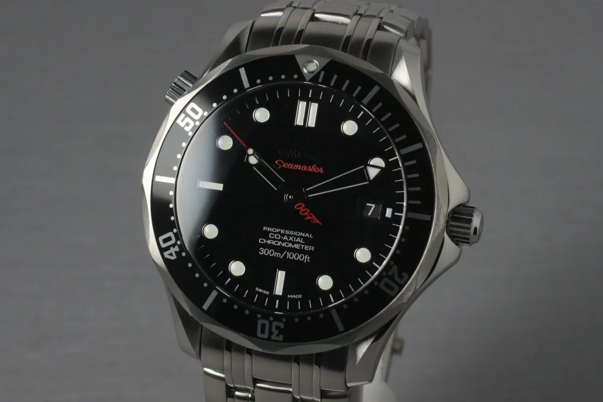 2011 Omega Seamaster Limited Edition James Bond 212.30.41.20.01.001 with Box and Papers