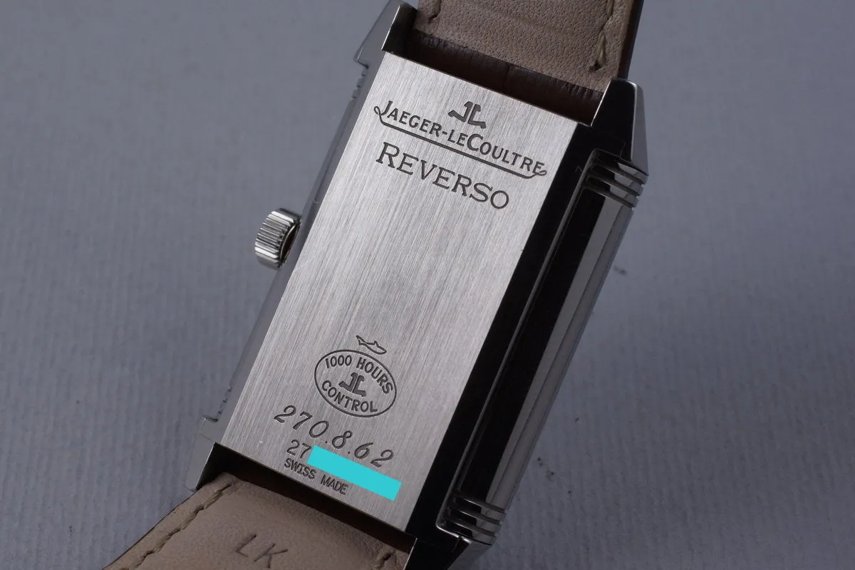 2013 Jaeger-LeCoultre Reverso Grande Taille 270.8.62 with Box and Papers