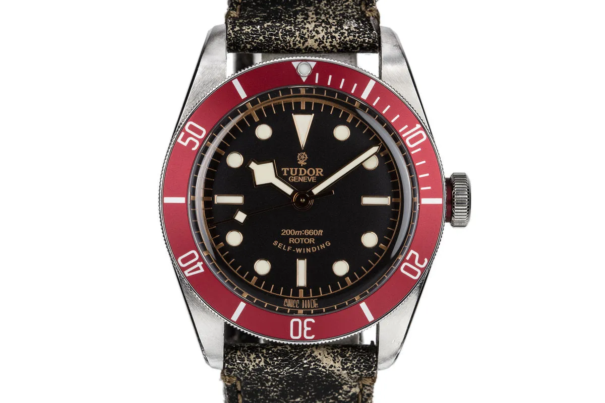 2014 Tudor Black Bay 79220 Red Bezel with Box and papers