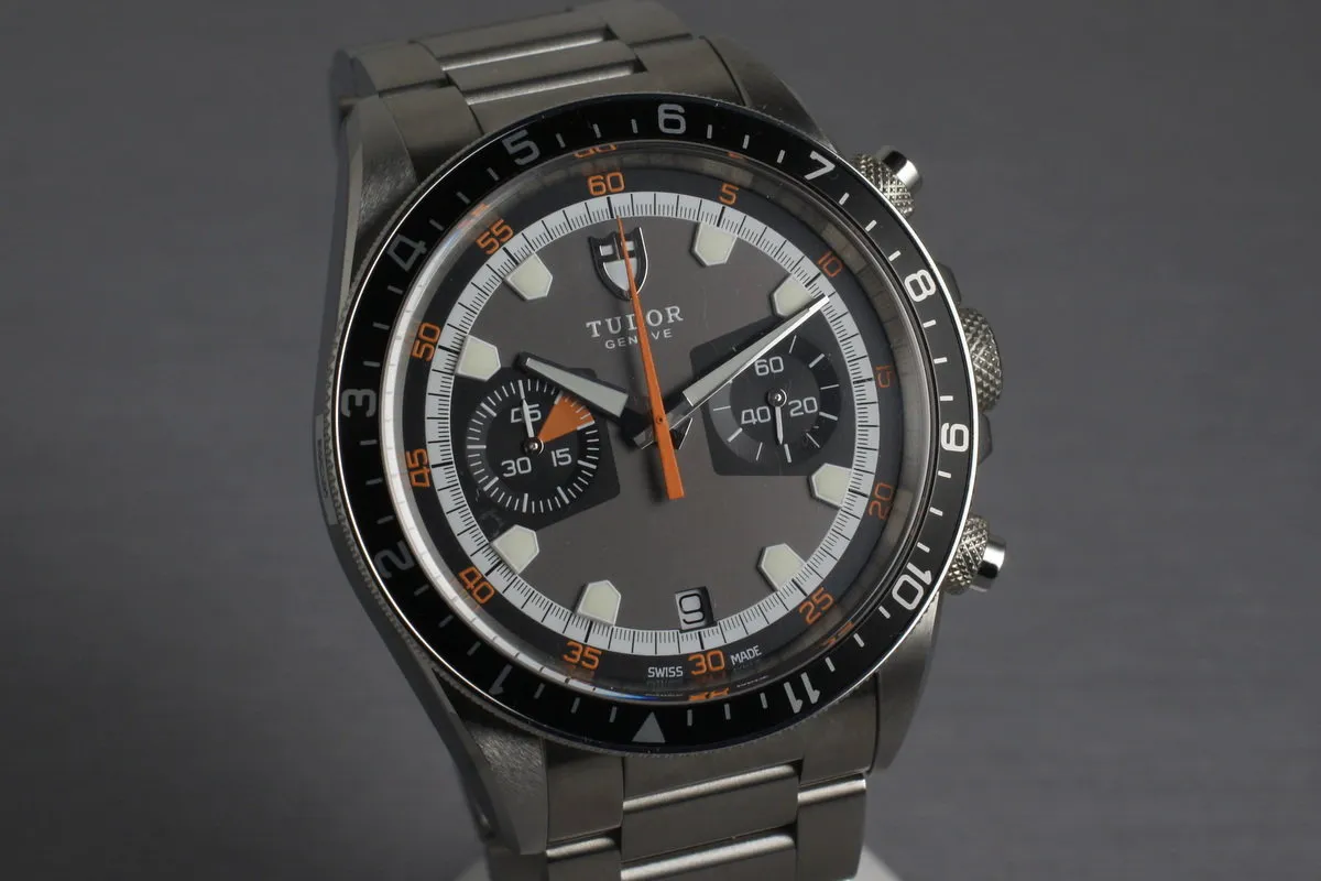 2014 Tudor Heritage Chrono 70330N with Box and Papers