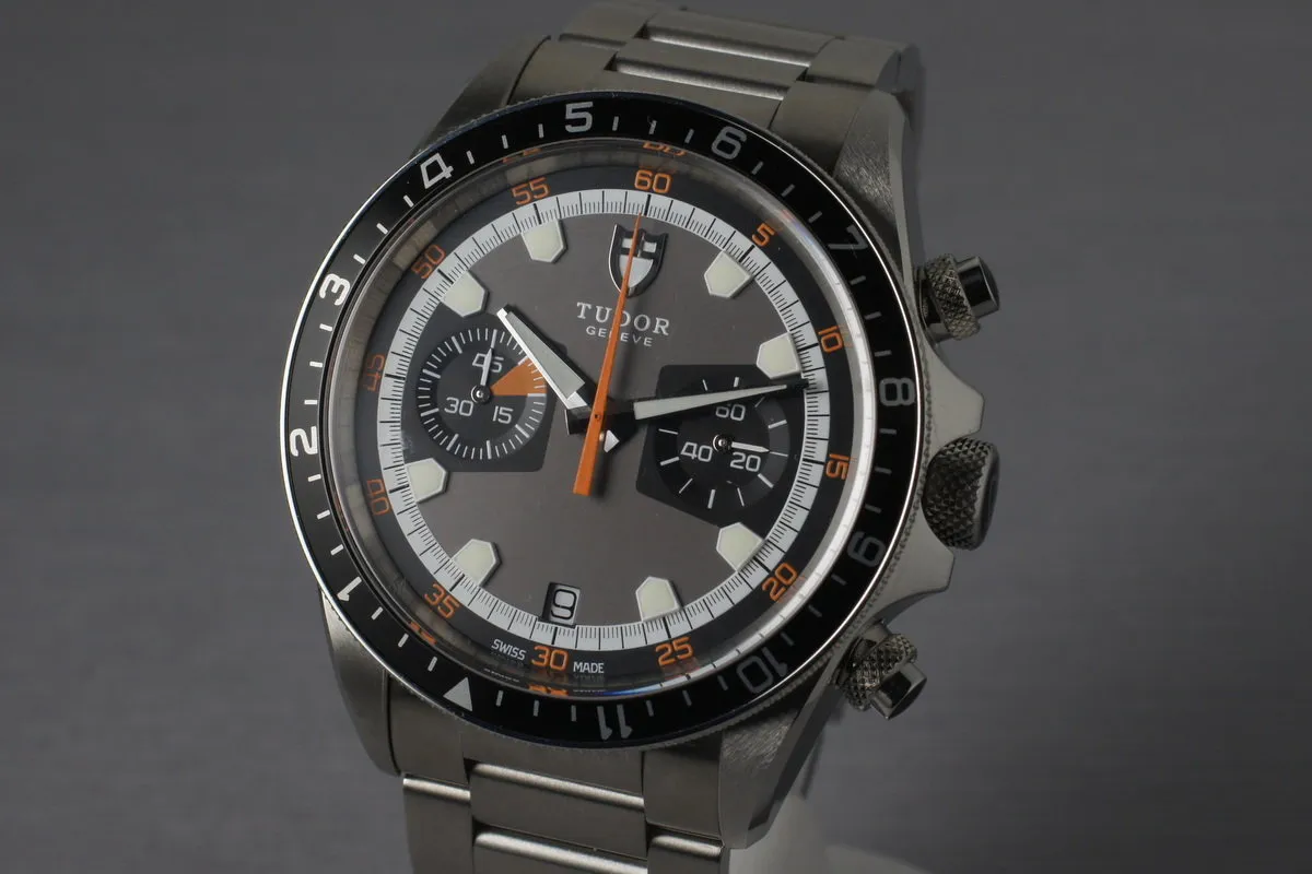 2014 Tudor Heritage Chrono 70330N with Box and Papers