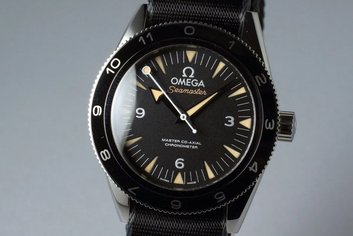 2015 Omega Seamaster 300 Lim. Ed. James Bond Spectre Ref: 233.32.41.21.01.001 with Box and Papers