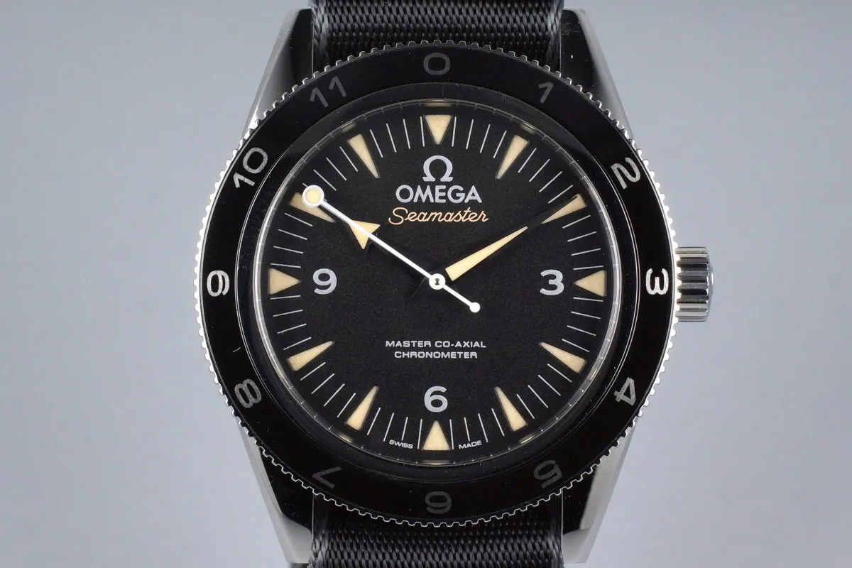 2015 Omega Seamaster 300 Lim. Ed. James Bond Spectre Ref: 233.32.41.21.01.001 with Box and Papers