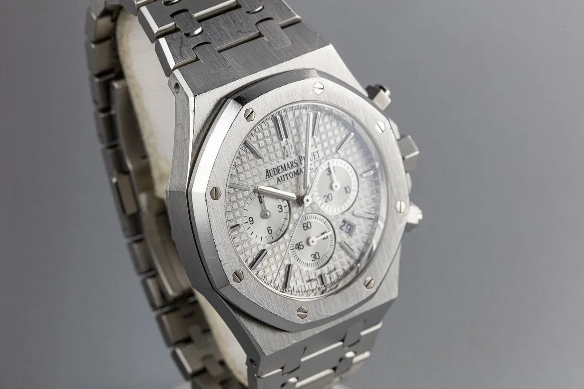 2016 Audemars Piguet Royal Oak 26320ST.OO.1220ST Silver Dial with Box and Papers