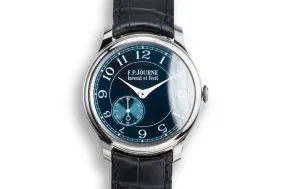 2016 F.P. Journe Chronometre Bleu with Box and Papers