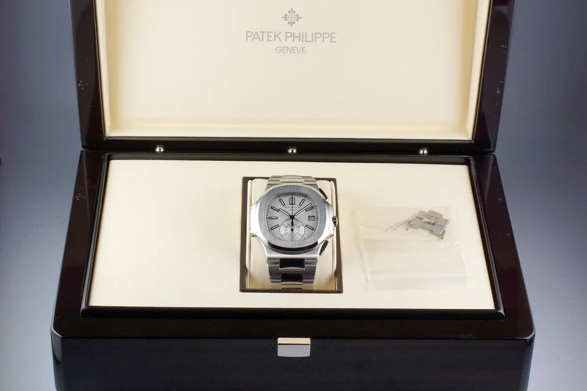 2016 Patek Philippe Nautilus Chronograph 5980/1A with Box and Papers