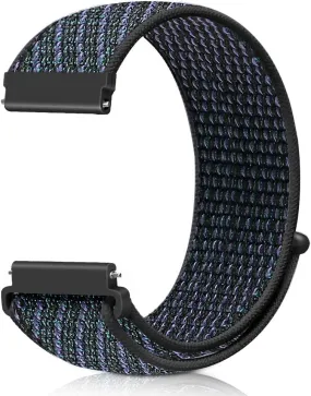 20mm SmartWatch Sport Loop Nylon Bands Hyper Grape