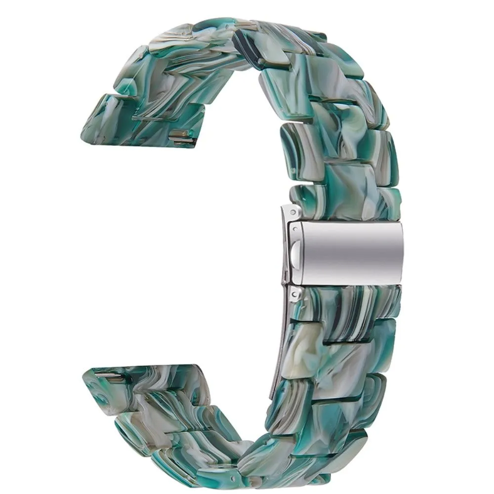 20mm smooth resin watch strap for Amazfit watch - Dazzle Green