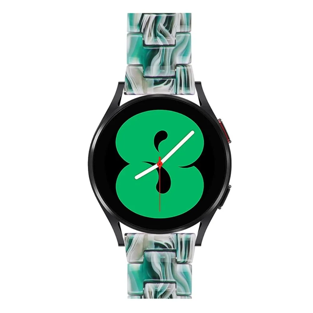 20mm smooth resin watch strap for Amazfit watch - Dazzle Green