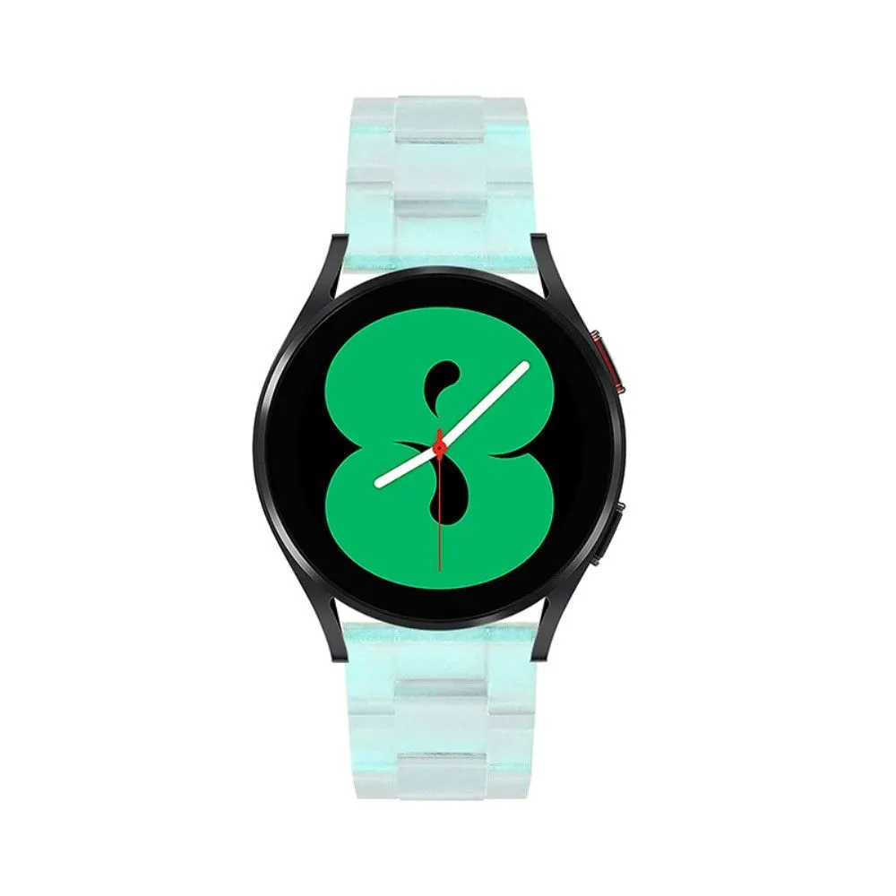 20mm smooth resin watch strap for Amazfit watch - Green