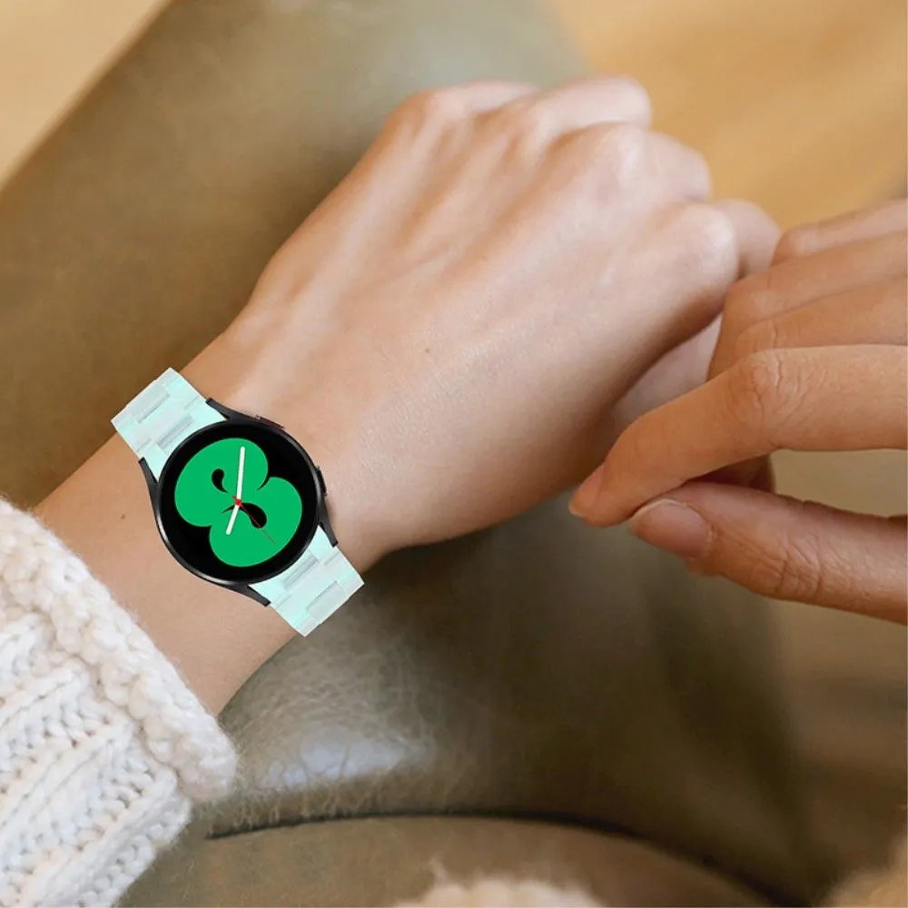 20mm smooth resin watch strap for Amazfit watch - Green