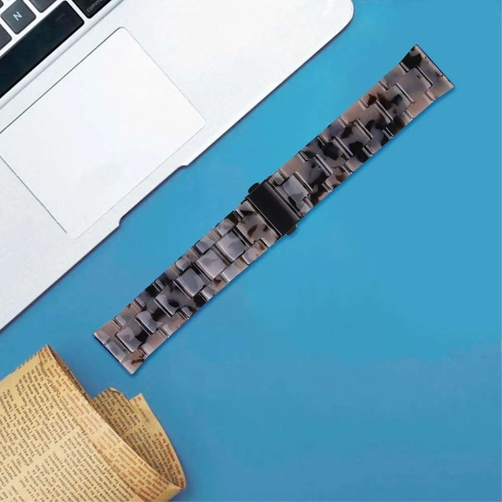 20mm smooth resin watch strap for Amazfit watch - Grey