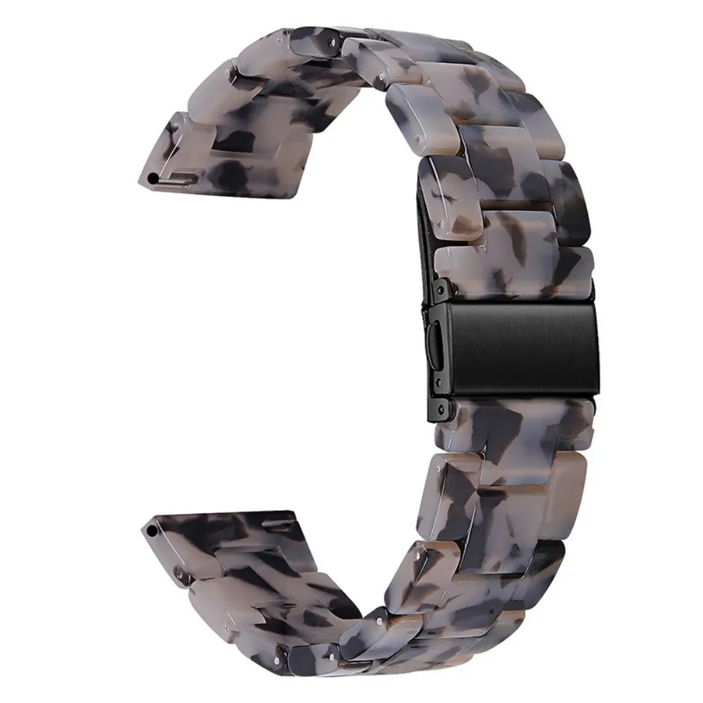 20mm smooth resin watch strap for Amazfit watch - Grey