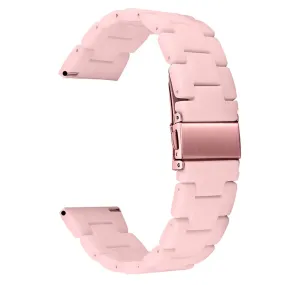 20mm smooth resin watch strap for Garmin watch - Pink