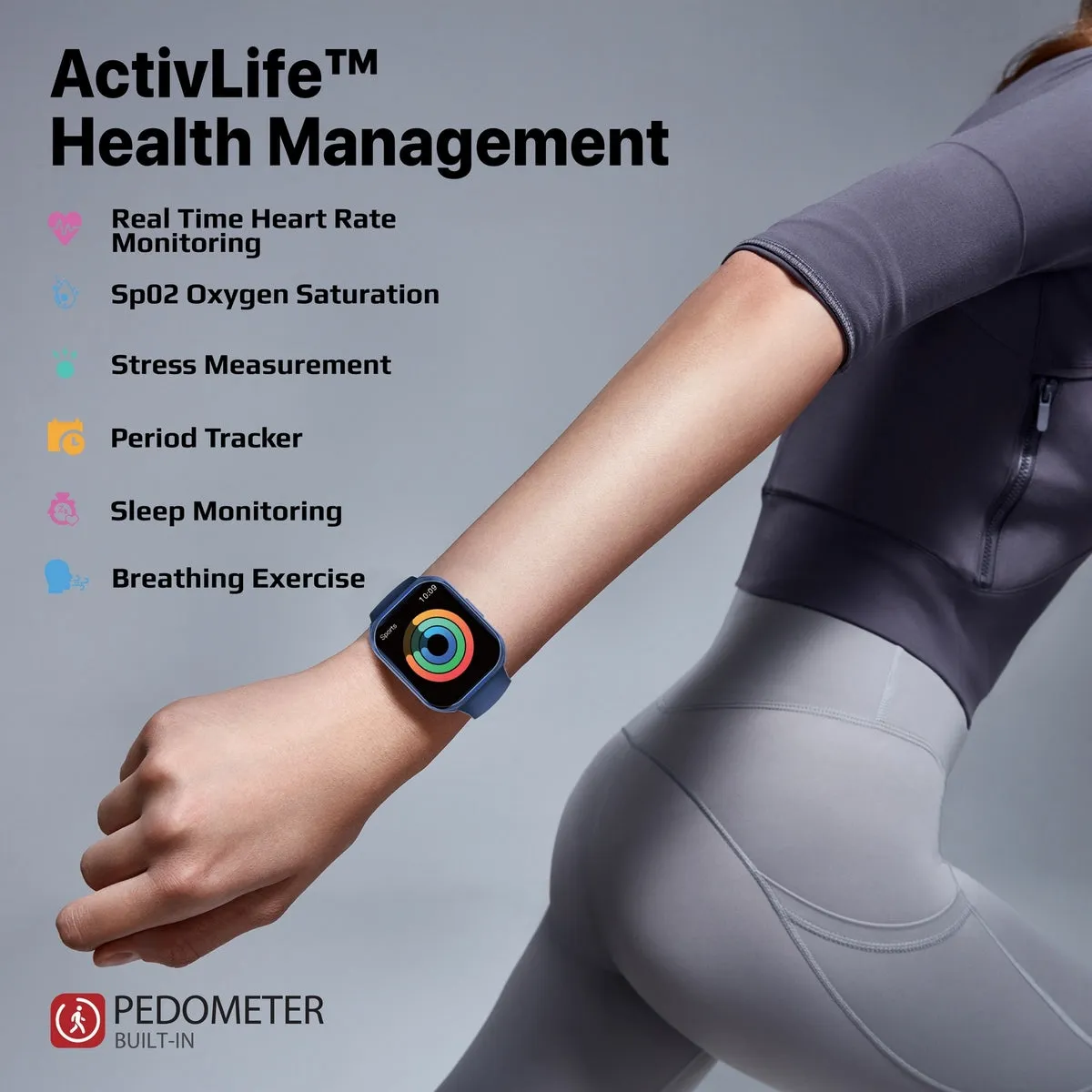 2.0" ActivLife™ Smartwatch with BT Calling