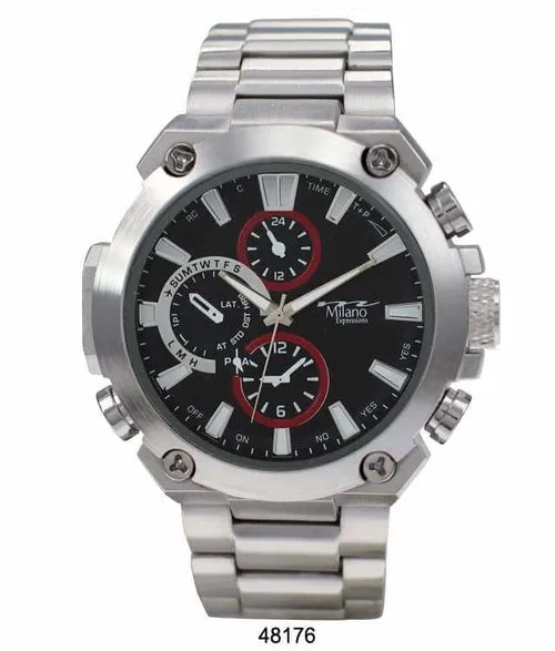 49MM Milano Expressions Metal Band Watch - 4817