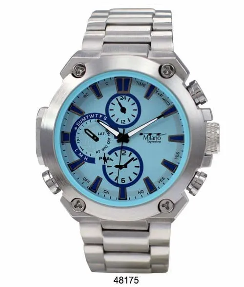 49MM Milano Expressions Metal Band Watch - 4817