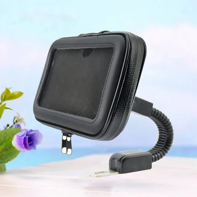 6.3" Motorcycle Waterproof Phone Holder As-50493