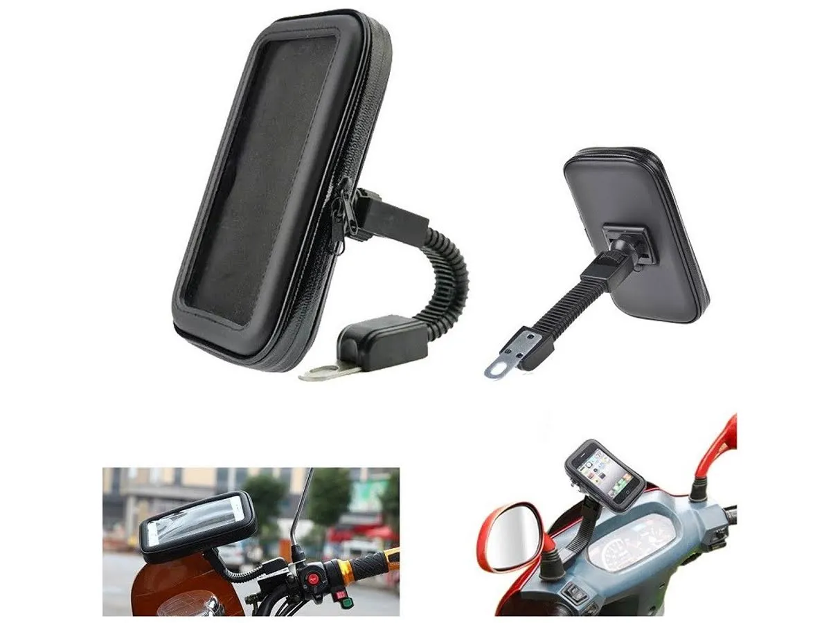 6.3" Motorcycle Waterproof Phone Holder As-50493