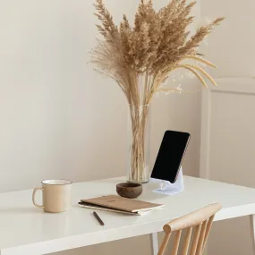 Acrylic Phone Stand - Misty Marble