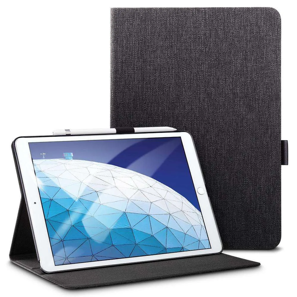 AMZER PU Leather Case for With Holder & Sleep/Wake-up Function - Black for iPad Air 10.5 inch