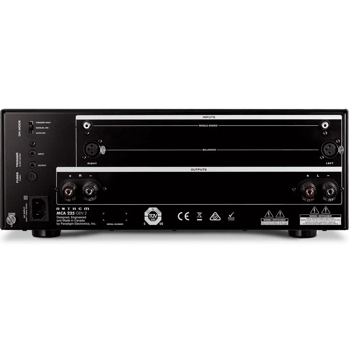 Anthem MCA 225 (Gen 2) 2-Channel Power Amplifier