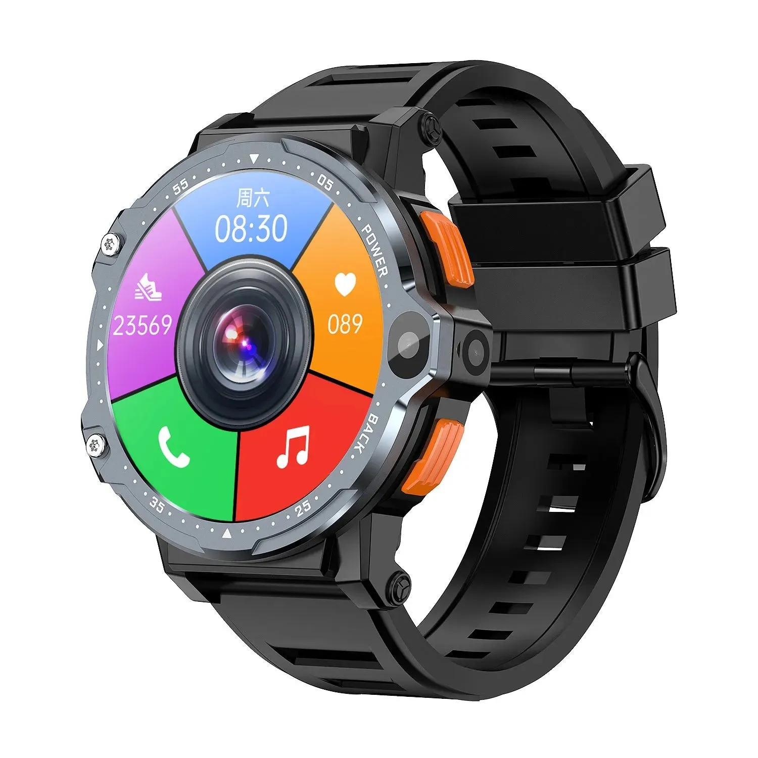 AP6 Smart Watch Dual Camera 4G AP6 Plug-in Card