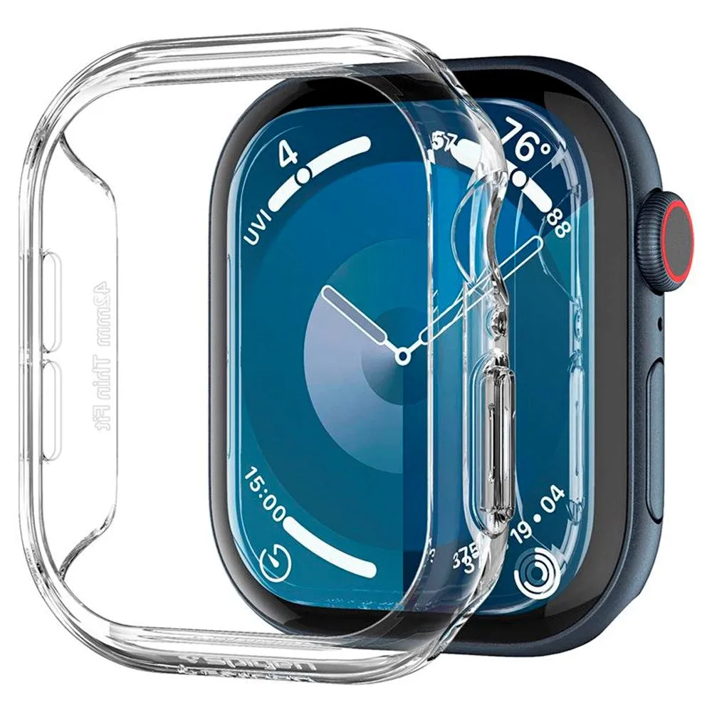 Apple Watch 10 (46mm) Spigen Thin Fit Cover - Gennemsigtig