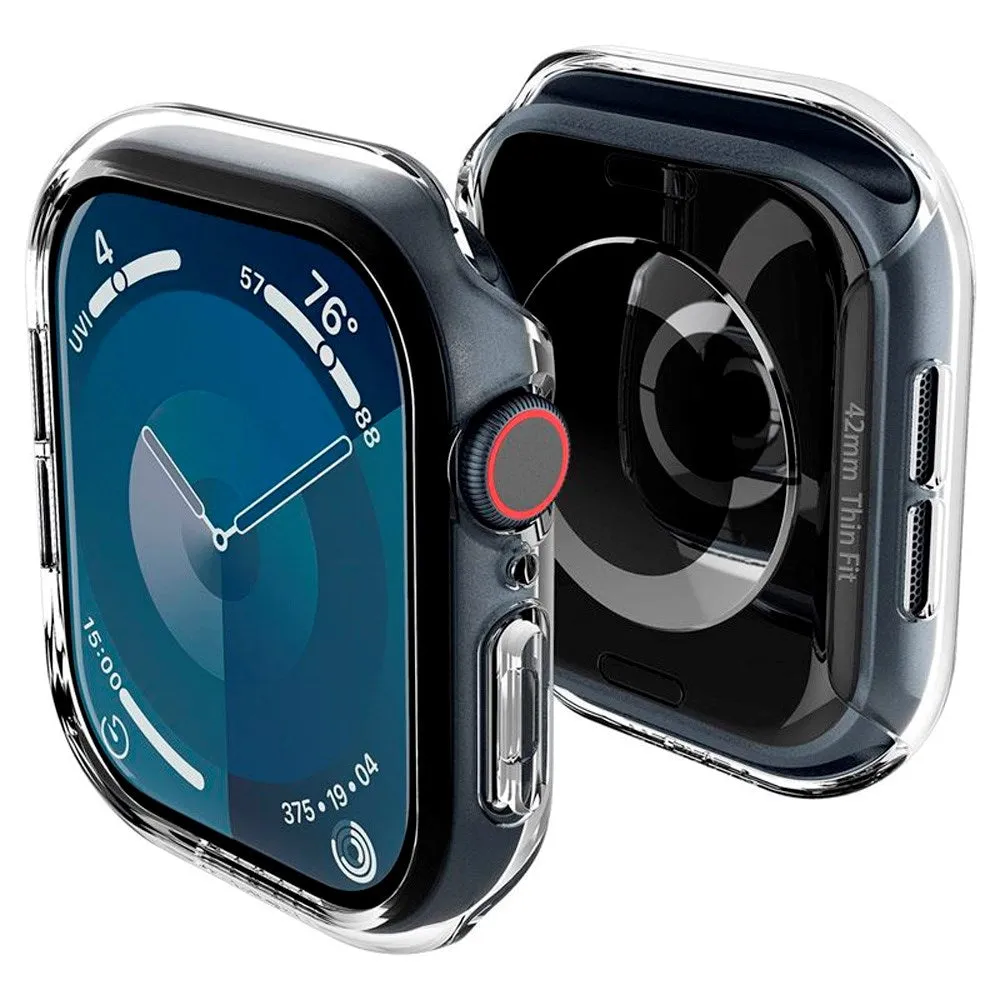 Apple Watch 10 (46mm) Spigen Thin Fit Cover - Gennemsigtig