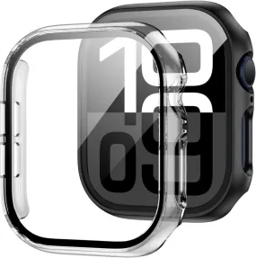 Apple Watch 10 Tech-Protect DEFENSE360 Smartwatch Cover m. Skærmbeskyttelse - 42mm - Gennemsigtig