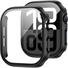 Apple Watch 10 Tech-Protect DEFENSE360 Smartwatch Cover m. Skærmbeskyttelse - 42mm - Sort