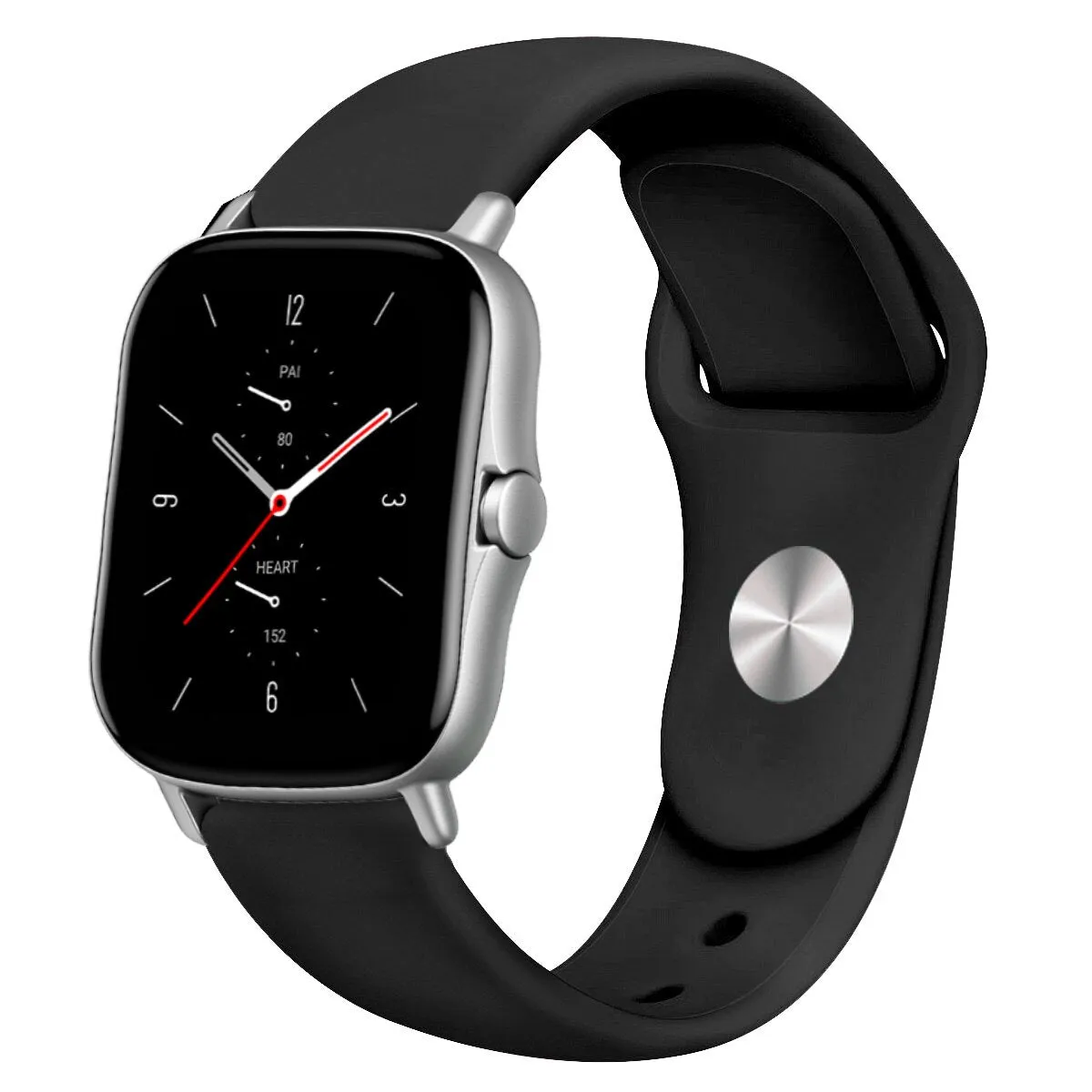 Apple Watch 41mm / 40mm / 38mm | Silicone Sport Bands |Black