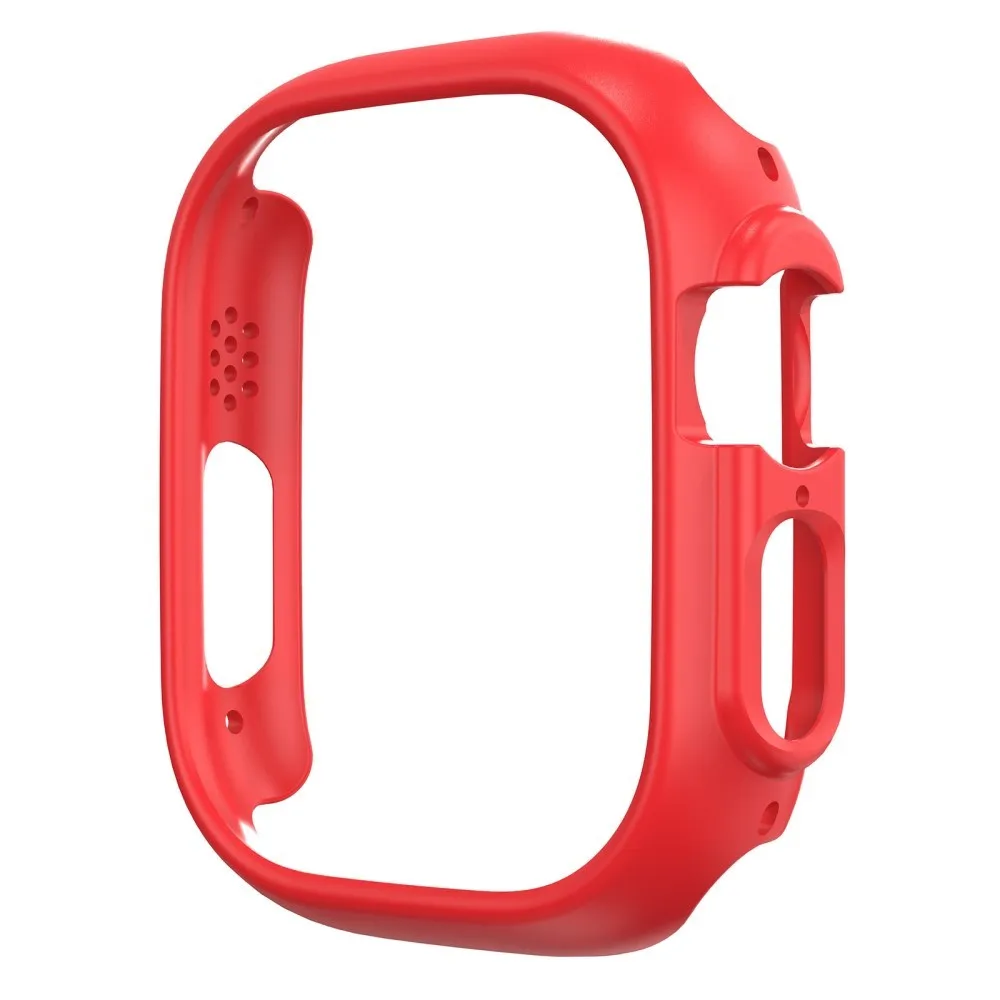 Apple Watch 9/8/7 (45mm) Hård Plast Cover - Rød