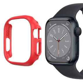 Apple Watch 9/8/7 (45mm) Hård Plast Cover - Rød