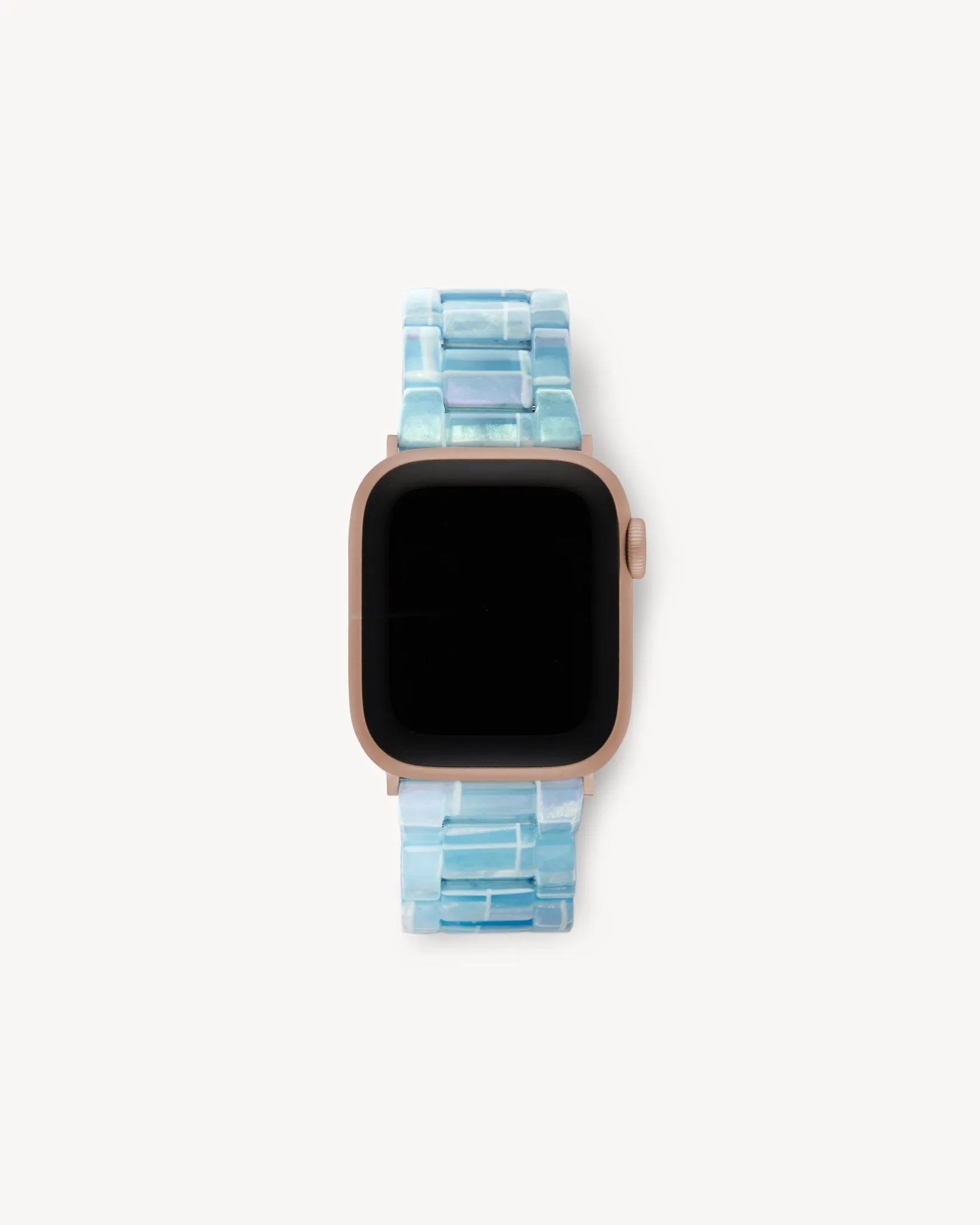 Apple Watch Band in Blue Shell Checker