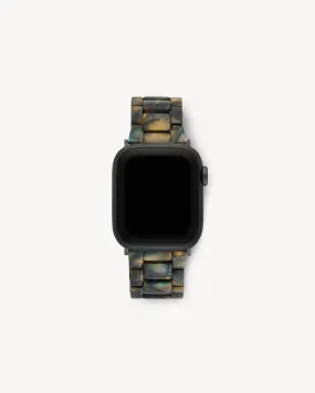 Apple Watch Band in Green Tortoise